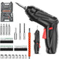 47-Pieces Cordless Electric Screwdriver & Drill