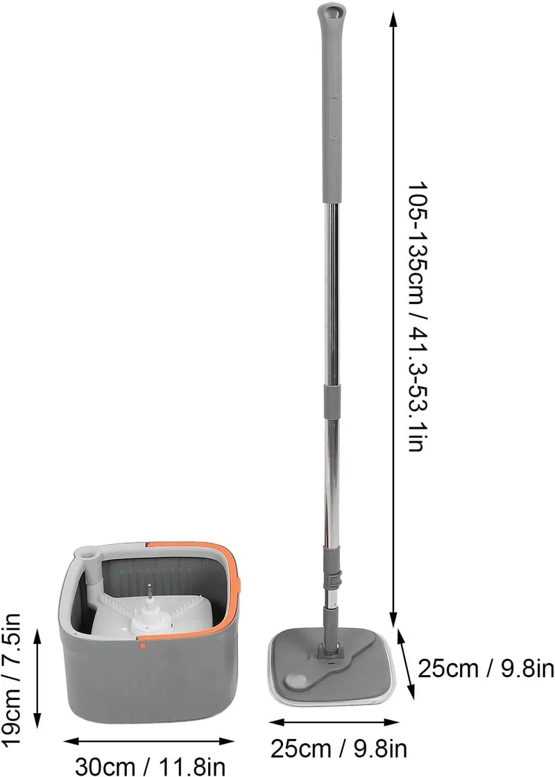 Denx - Clean & Separate Square Bucket Mop