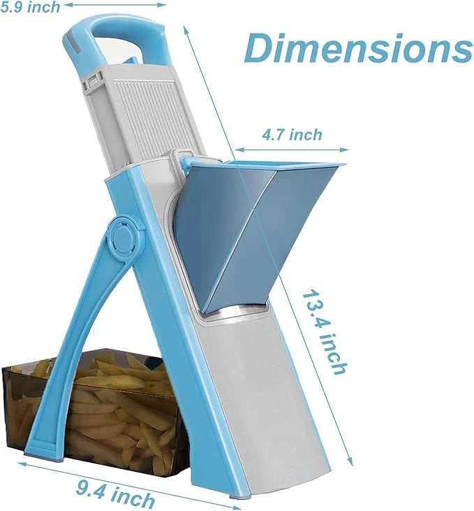 Multi-Function Vegetable Cutter with Storage Box
